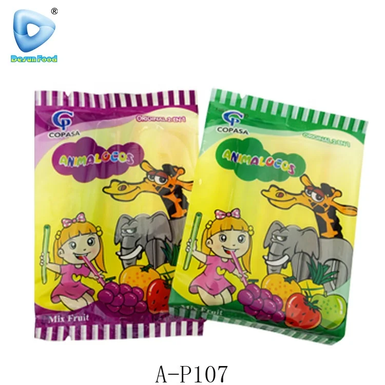 China wholesale fruit flavour cc stick candy with toy card