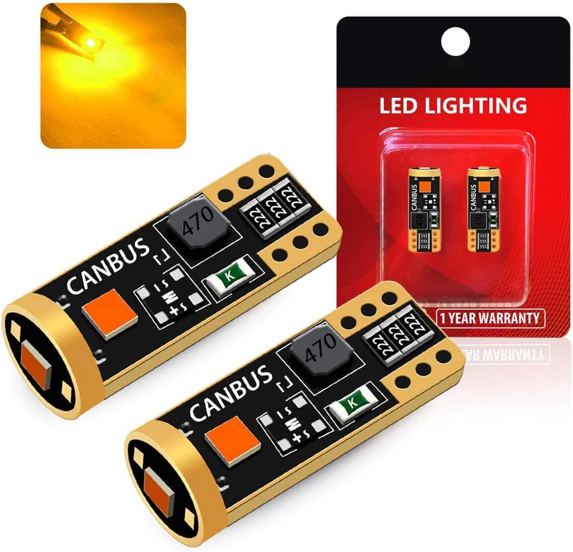 New  T10 192 festoon lights canbus Width Light Car interior led bulb T10 parking light heat-resist dashboard indicator