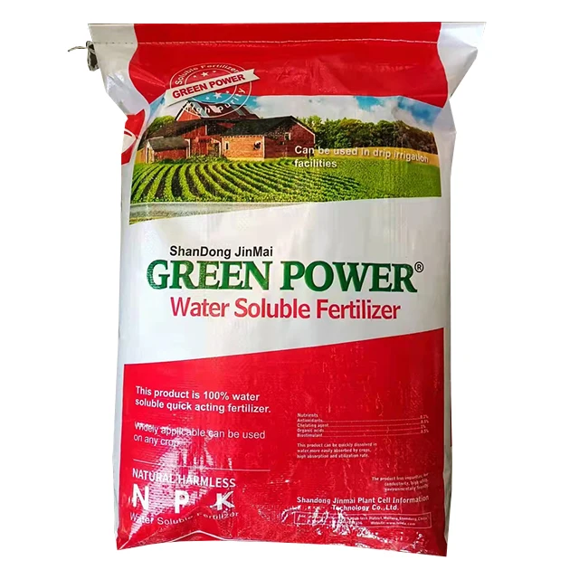 Quick Acting 100% Water Soluble Fertilizer NPK 8-16-32 with Micro-nutrients for crops