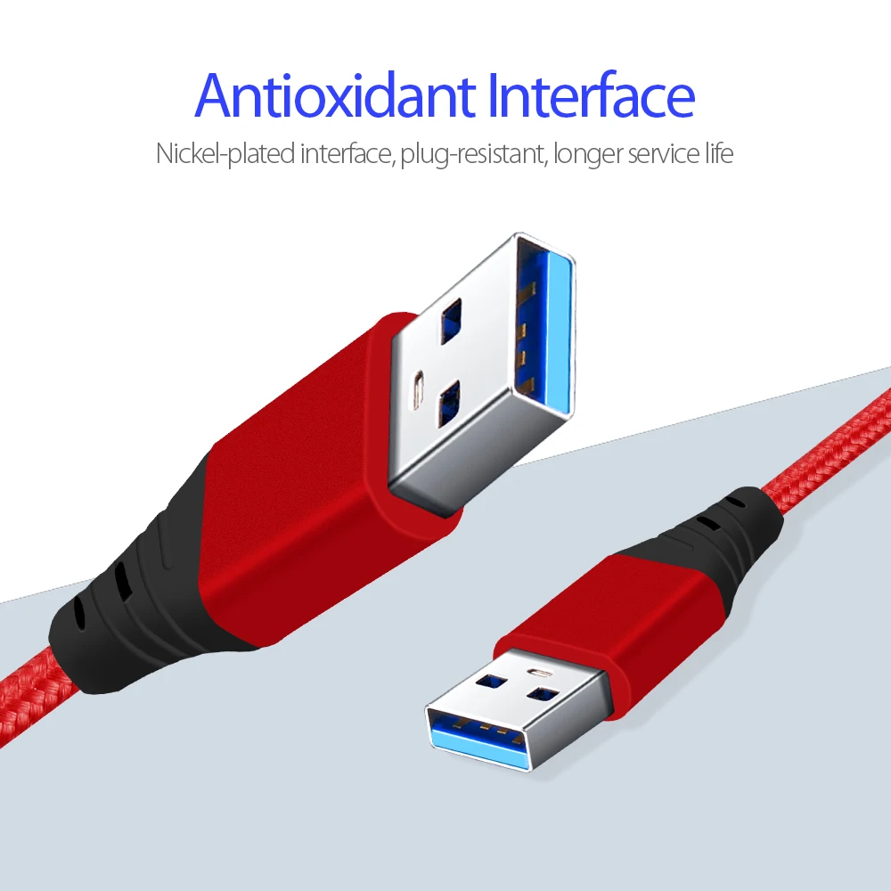 high quality USB to USB Cable 3.0 extension cord with 5Gbps data speed