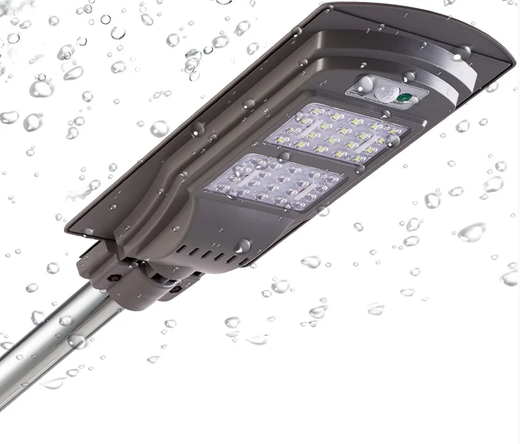 Самый дешевый Солнечный фонарь со стойкой 20 Вт 40 Вт 60 Вт наружный все в одном светодиодный солнечный уличный фонарь