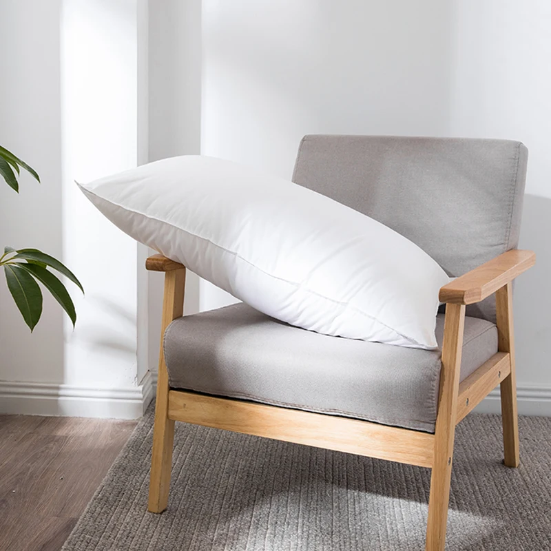 Customized Bed pillows For Sleeping With 100% cover and Microfiber filling pillows hotel