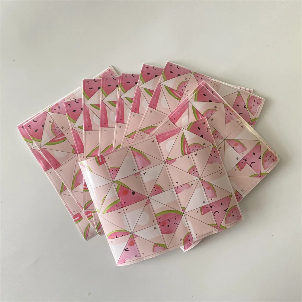 Custom Printed Roll Waterproof Synthetic Paper Adhesive Square Brand Logo Label Sticker