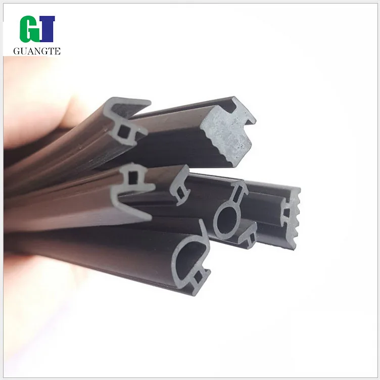 pvc epdm silicone rubber extrusion Frame Sealing Window Seals Soundproof for Aluminium Glass Rubber Door Window Home Use