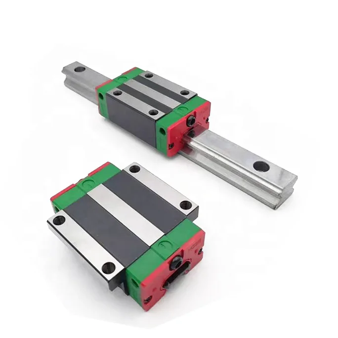 Low price linear guides carriage block HGW25CC HGH25CA 25mm linear motion guide rail HGR25R