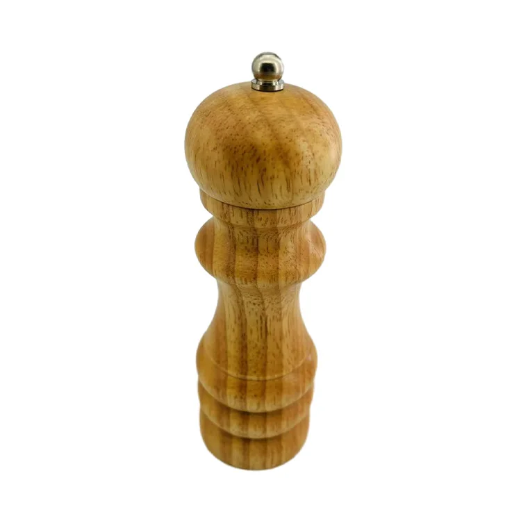 High Quality Wholesale larger Salt Pepper mill Hand Made Wooden Pepper Grinder Pepper Mills