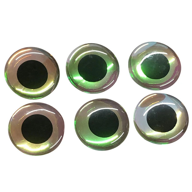 iridescent fish eye different angel different color 3d 12mm fish eyes cheap price fish eye jig heads