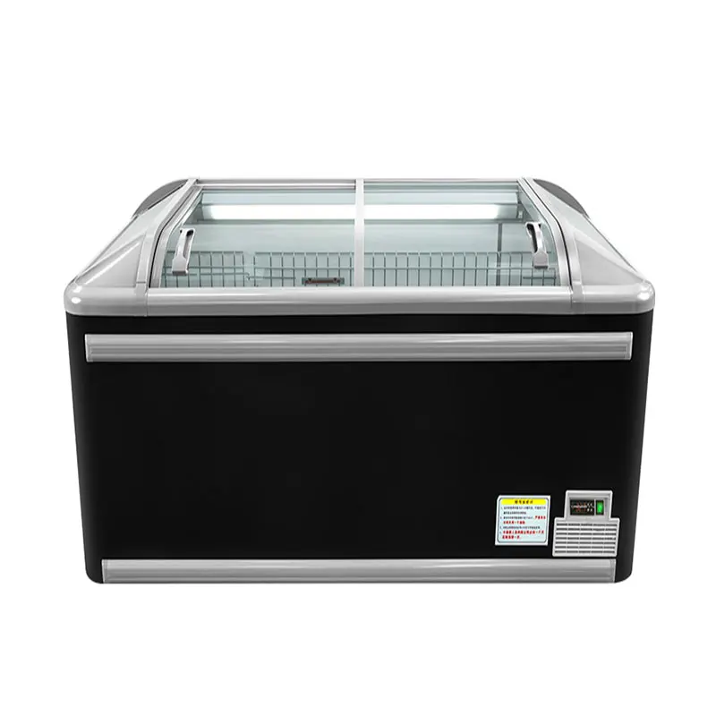 Hot sales Island Freezer Chest Freezer Supermarket Ice Cream Chest factory price