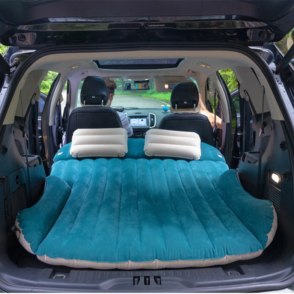 
Top Selling Car Back Seat Cover Car Air Mattress Travel Bed Inflatable Mattress Air Bed Split Good Quality Water Floating Raft 