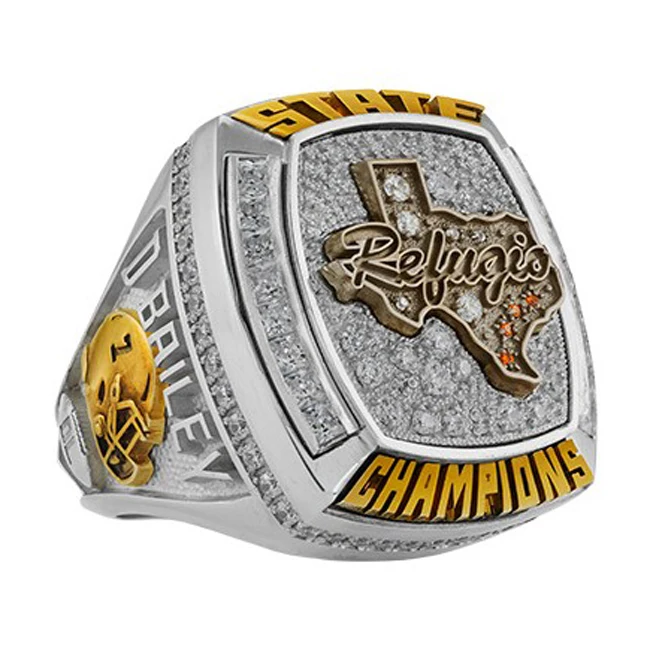 Silver jewelry findings custom champion sports championship rings mens