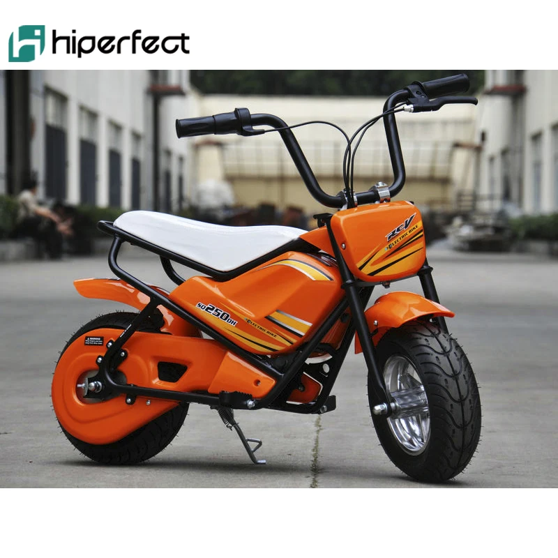 250W 24V 7AH electric motorcycle , dirt bike for sale,mini chain drive e-motor for kids