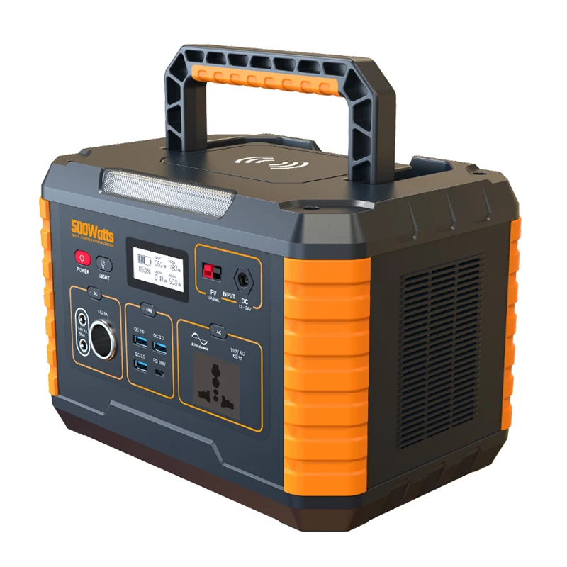 Solar Generator Portable Power Station For Campers, Rvs, Or As An Emergency Backup