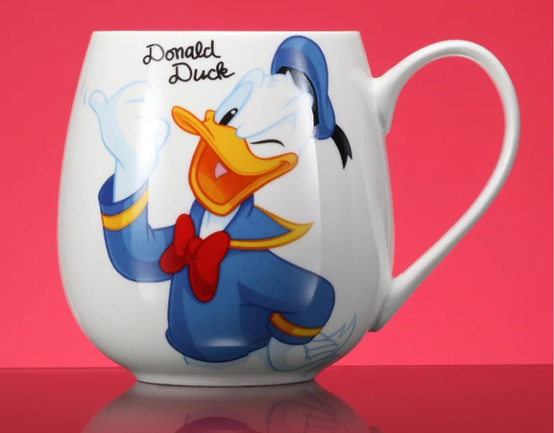 
mickey mouse and minnie coffee mug for kids 