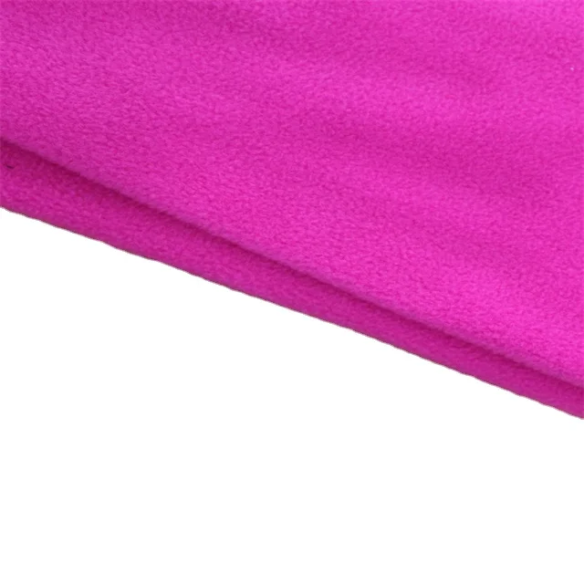 Polar Fleece Fabric Two Side Brush One Side Anti-pillng