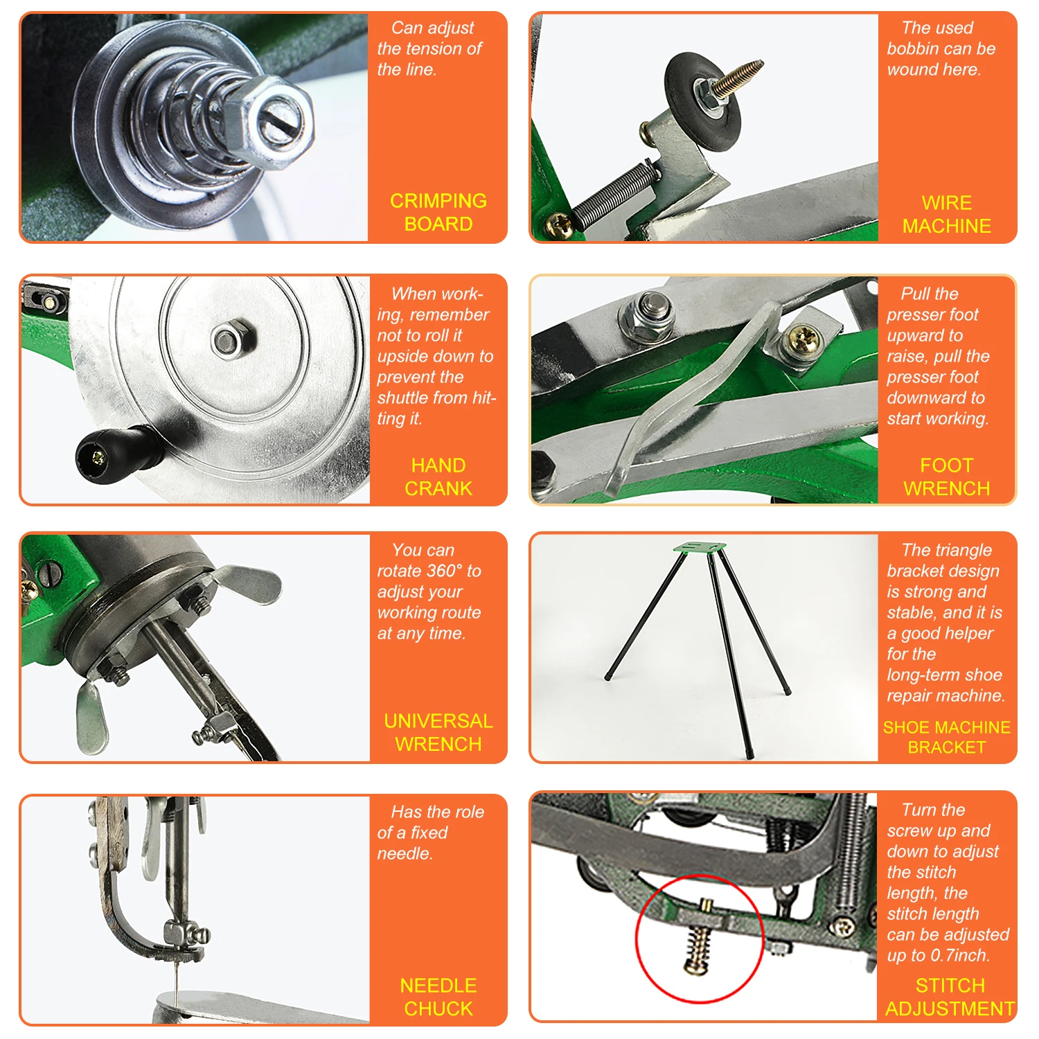 TOP quality  shoe repair leather shoe mending finisher on sale