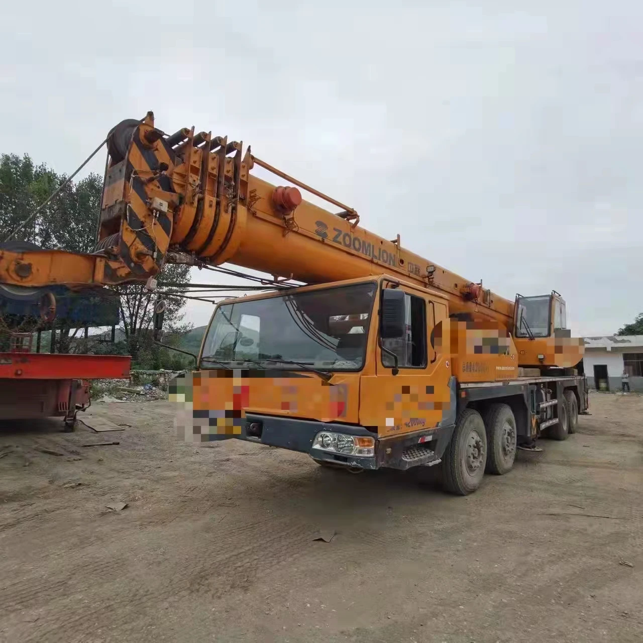 Low Price Good Performance Hydraulic Mobile Truck Crane Second Hand Zoomlion 55Ton Crane Used Crane Truck For Building