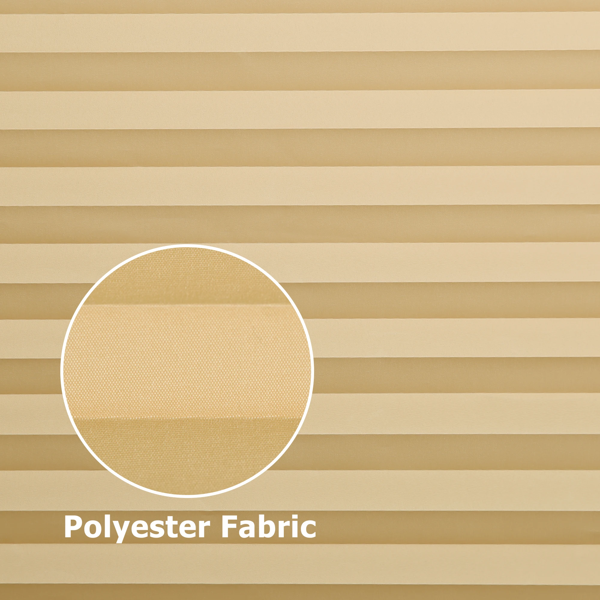New modern style custom 100% polyester home pleated blinds fabric for window decoration