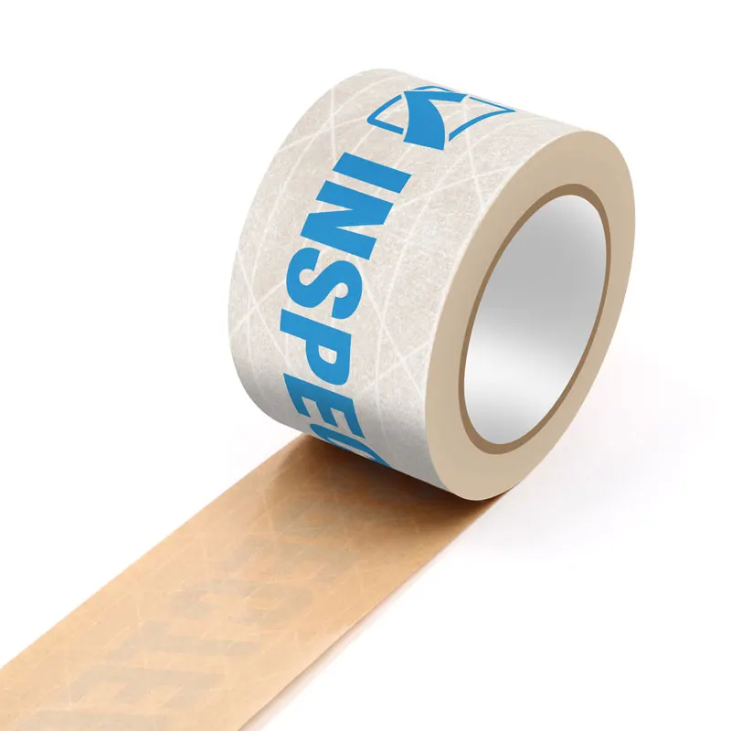 Custom Printed Water Activated Tape Packing Eco Friendly