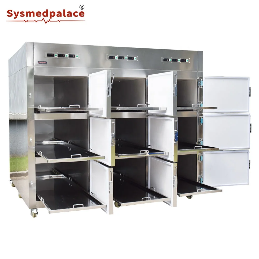 Freezerpalace Professional 9 кроваток морг морозильник для трупа больницы б/у
