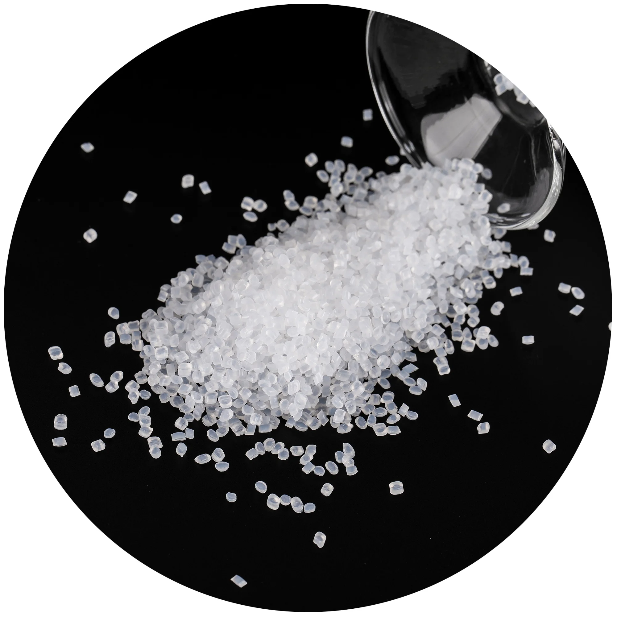 China manufacture high gloss raw material plastic clear nylon PA6 PA12 resins for clothes stockings