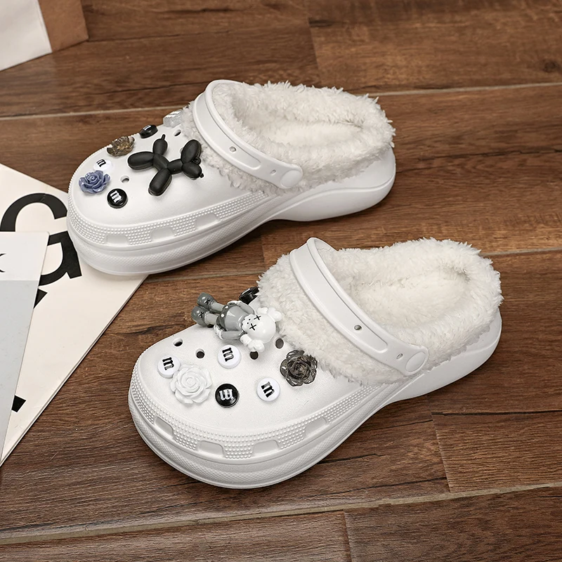 2021 new colg sandal EVA High thick sole 6CM Ladies garden shoes Prevent slippery wear-resistingshoes