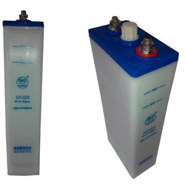 1.2v 125Ah ni-cd alkaline battery for UPS, Railway, Substation.
