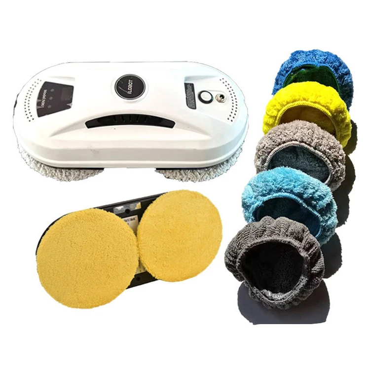 bamboo Window Cleaner Robot Cloth Microfiber Replacement Pads for Window Cleaning Robots