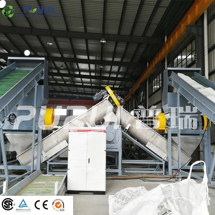 
Waste PET bottle recycling washing line 