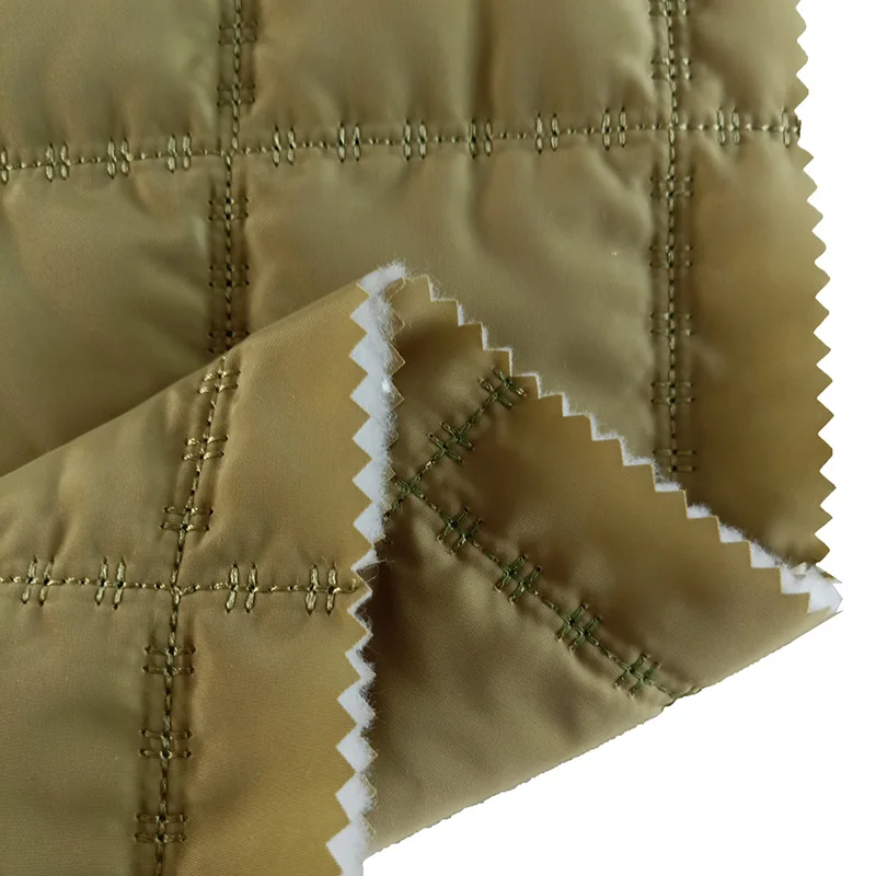 Wholesalers Fabrics Machine Sewing Customized Pattern Garment Used Quilting Seam Fabric