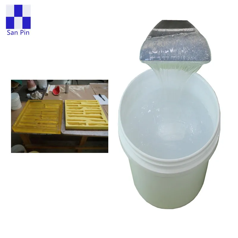 china factory Two-Component high temperature silicone rubber  silicon food grade liquid silicone for stone molds making