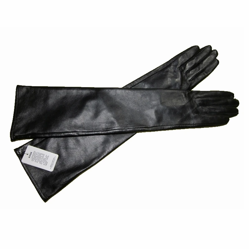 Женские теплые зимние перчатки для вождения, 50 см, 19,6 дюйма