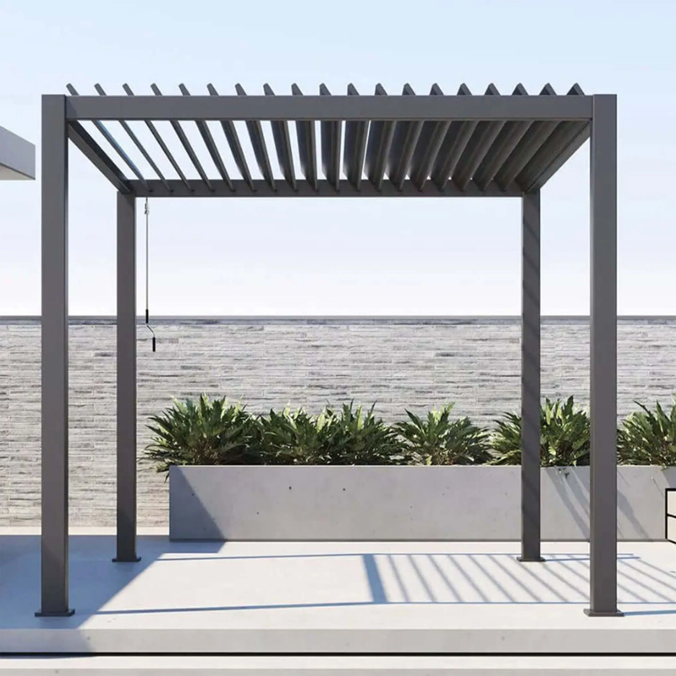 Cheap Price Electric,Waterproof Opening Retractable Roof Outdoor Pergola Retractable Awnings/