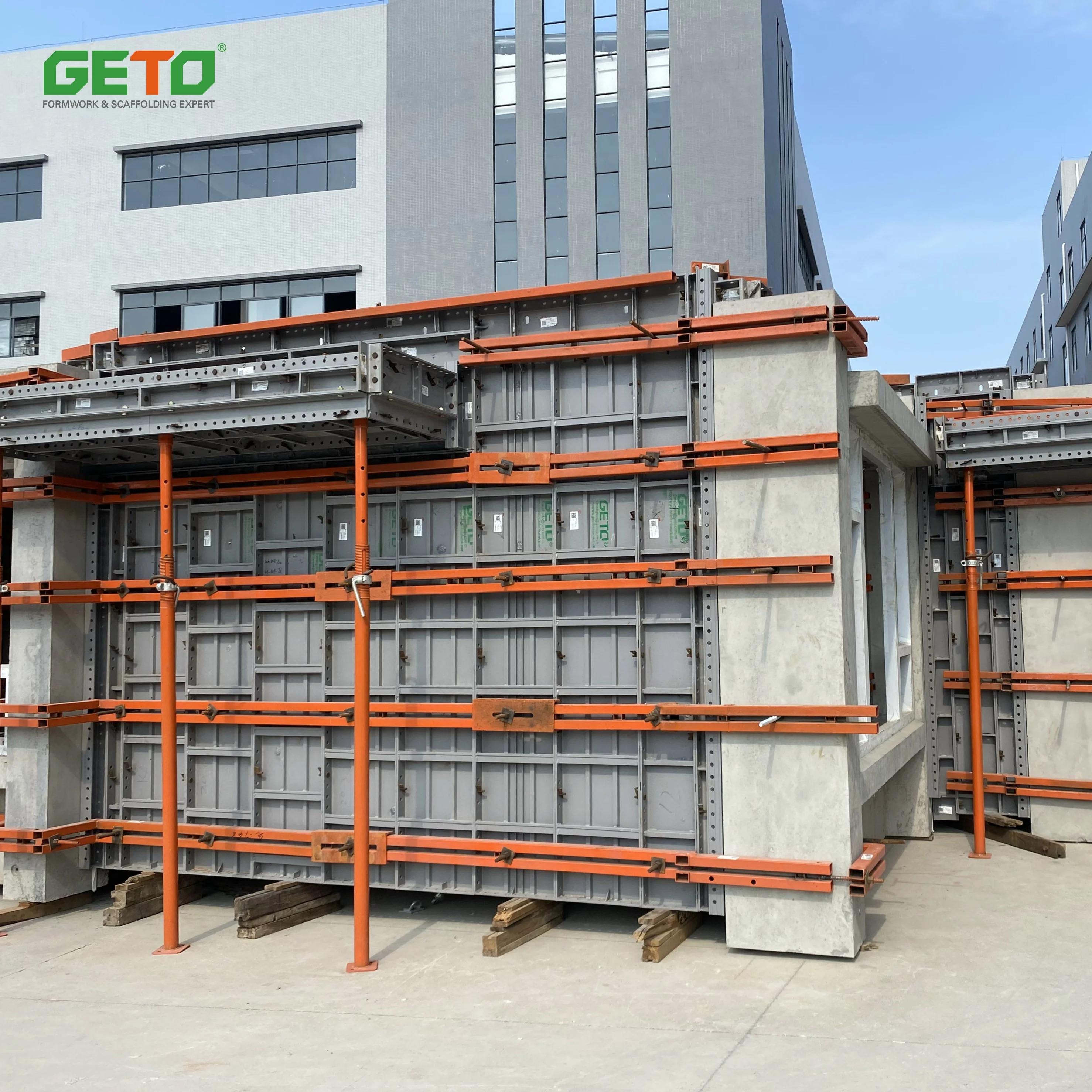 GETO Aluminium Concrete Formwork From China Factory