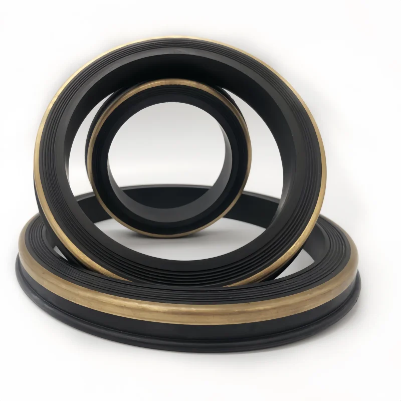 Easy Installation 2' Buna Hammer Union Lip Seal Ring With Brass