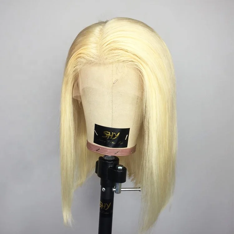 
Hot Selling 613 blonde Hair Lace Wig Elastic Bands For Wigs Short honey blonde lace front wigs For Black Women 