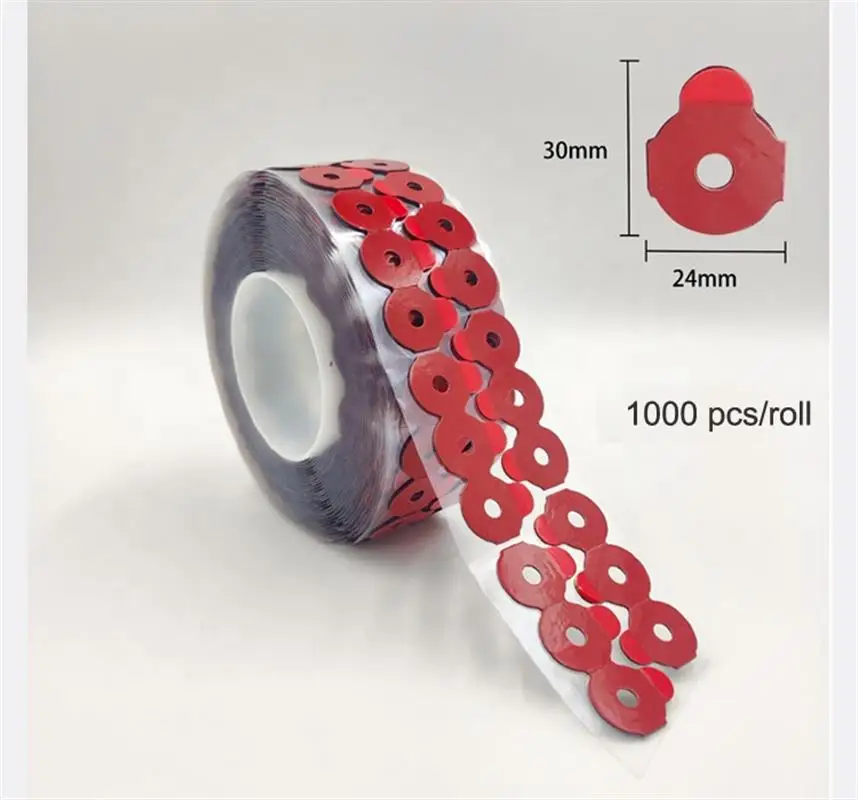 High Quality Super Adhesive Blocking Pads for Super Hydrophobic Optical Lenses Red Lens Edging Pads for Lens Grinding Wholesale