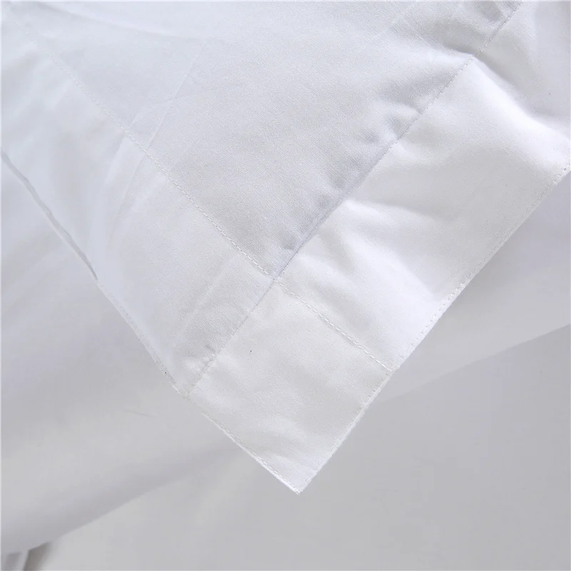 China Supplier Luxury Plain Duvets bed linen bed bedspread 100% Cotton Hotel Bedding Set