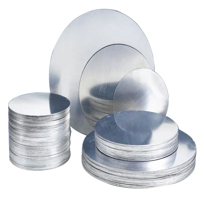 Ruilin Alloy Induction Circle ASTM 7075 Disc Round 1050 1060 1100 H14 Aluminum Plate Sheet for Cookware Kitchenware Pot Usage