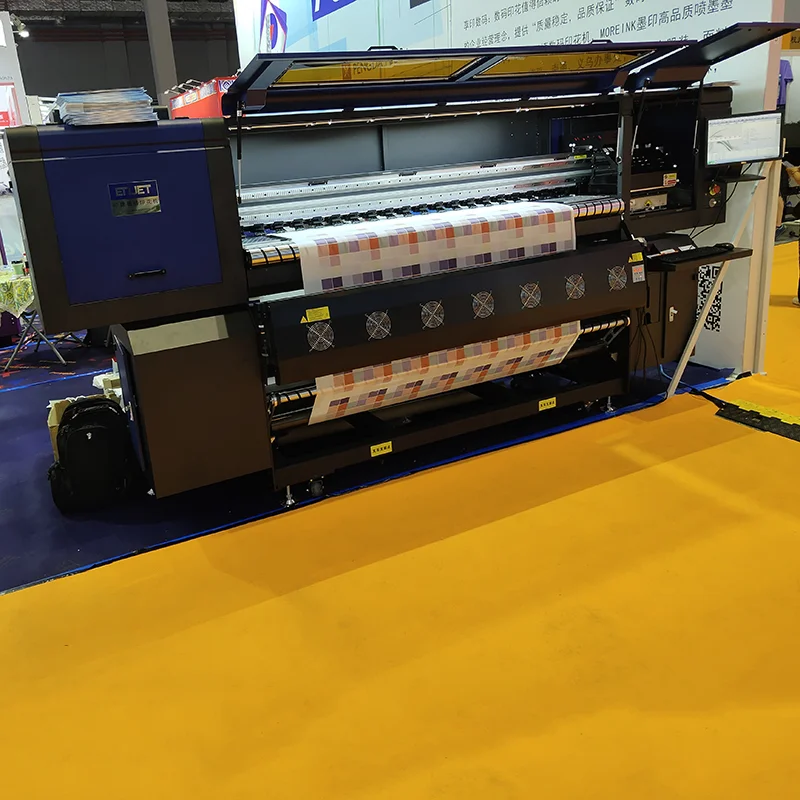ENJET 3pcs /4pcs i3200 printheads 1.9m width large format polyester printing machine sublimation printer