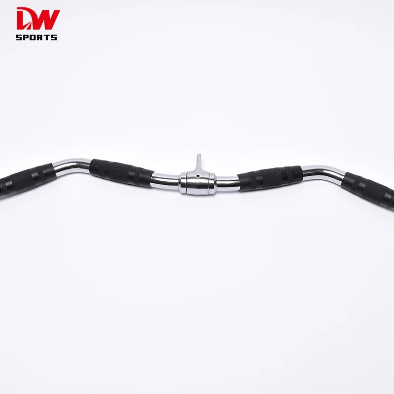 DW Sports Factory Wholesale Gym Fitness Handles Cable Attachments for Lat Pull Down bar