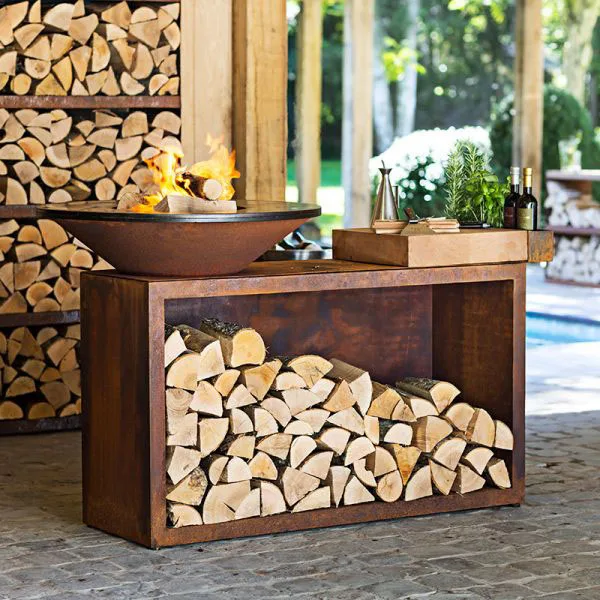 barbeque grill outdoor corten grill bbq charcoal barbeque grill manufacture for sale