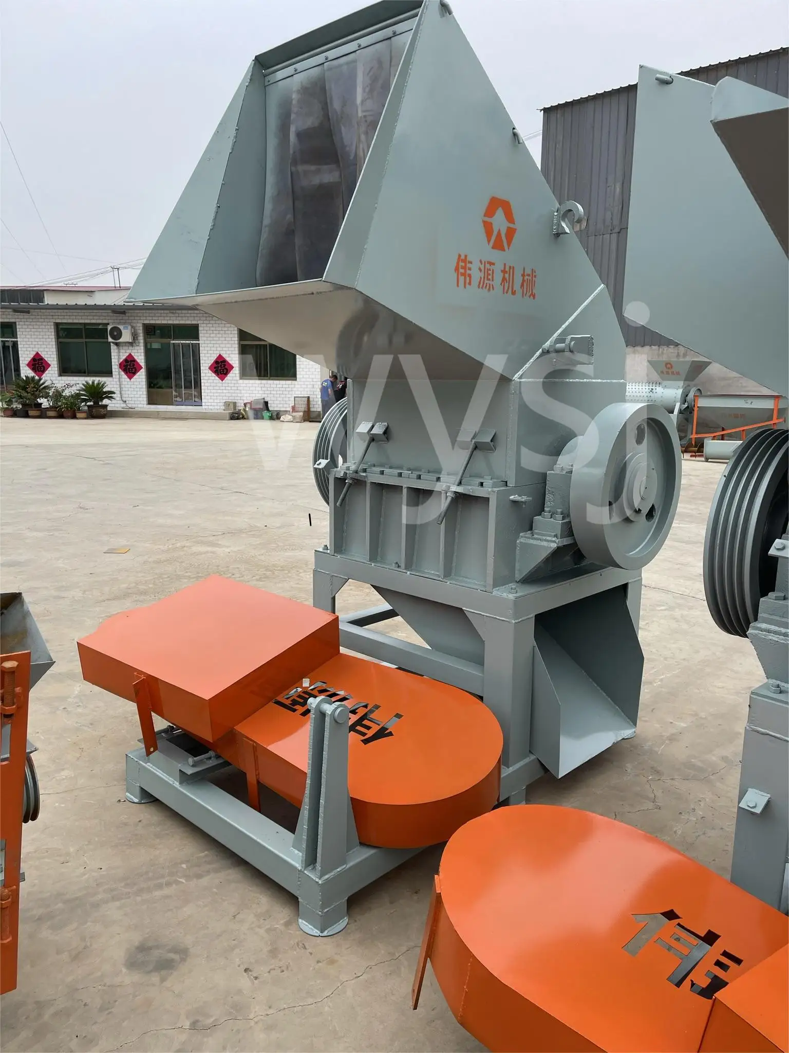 Newest plastic pvc pipe crusher crusher knives for washing line