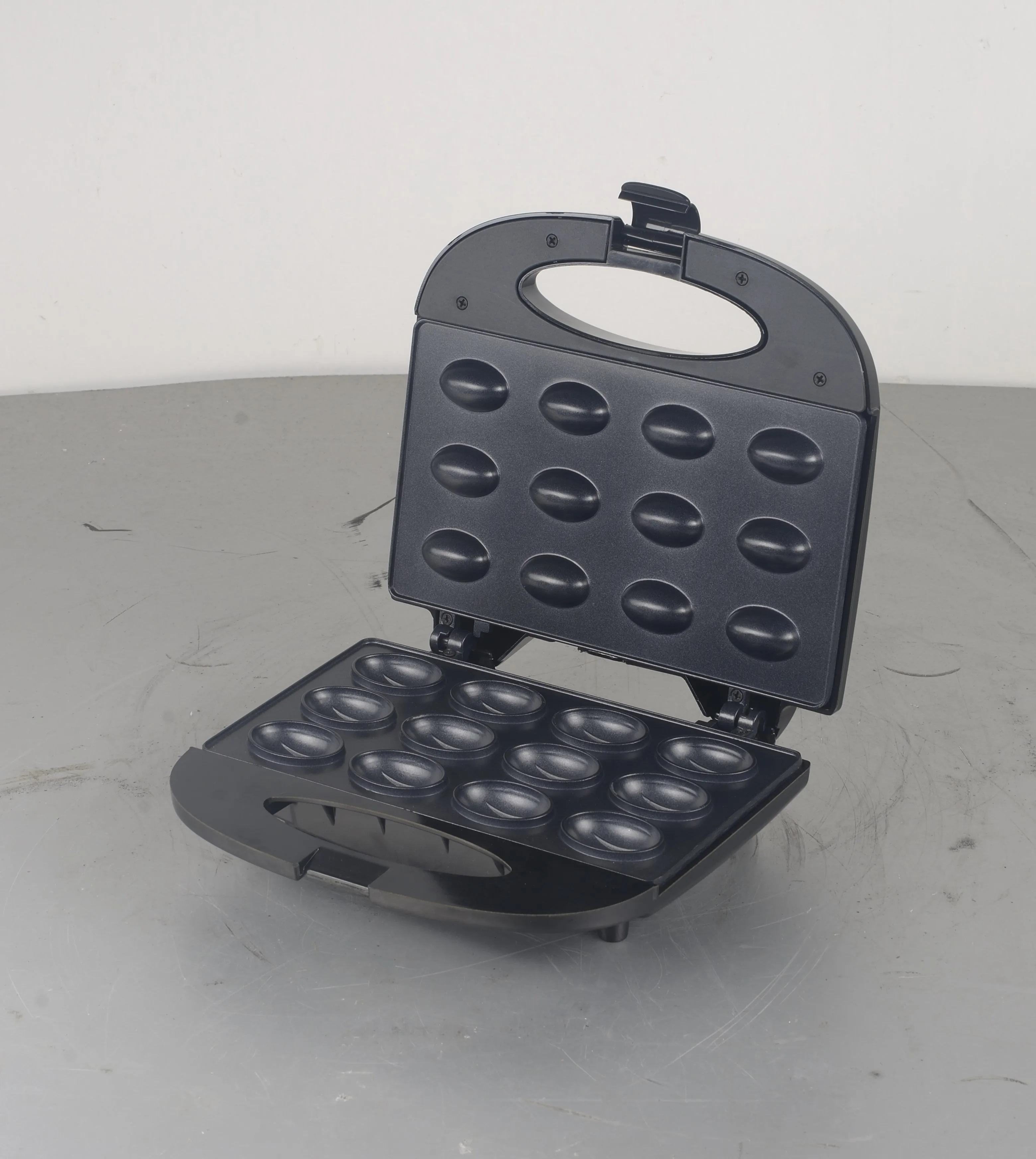 All Time Best Selling  Breakfast  Sandwich Maker with Custom Fixed Plate Good Design  Black  OEM Wrap