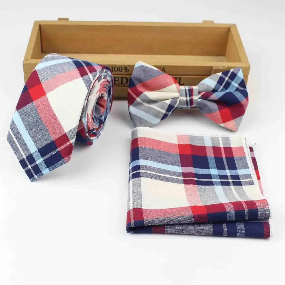 Женский хлопковый комплект с галстуком-бабочкой для мужчин тонкий галстук-бабочка платок