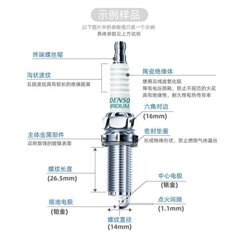 SC20HR11 adapter Camry Lexus ES/GS/IS/LX Camry RAV4 original spark plug