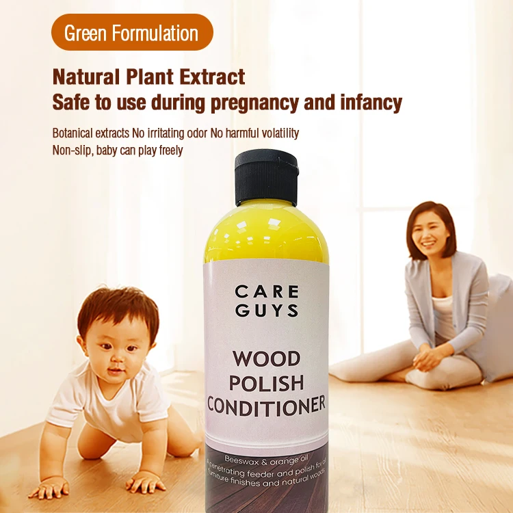 OEM  Wood Floor Polish & Conditioner Beeswax Oil  Hard Wood Cleaner and Polish Furniture Restore manufacturer