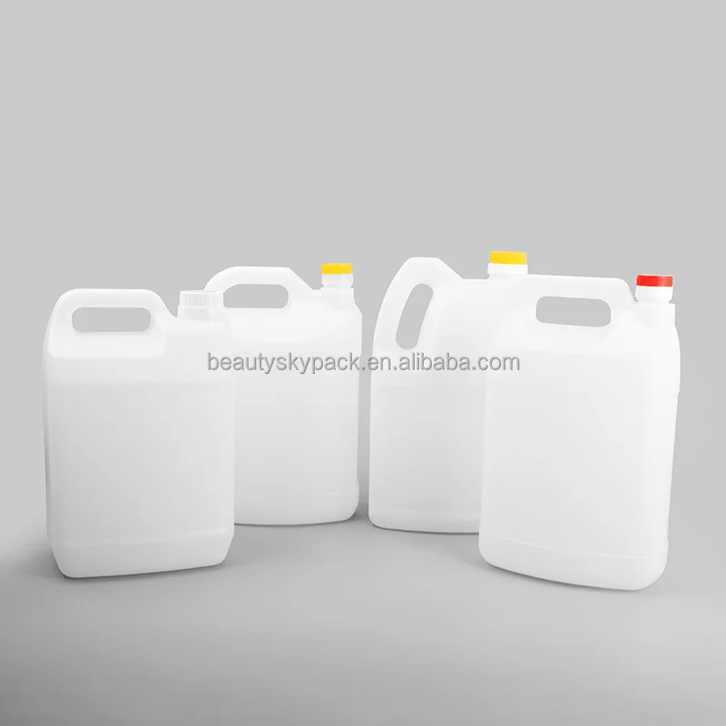 5L бутылка для воды Пищевая ПЭ матовая отделка пластиковые бутылки 5 галлонов с ручкой