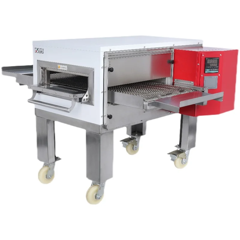 pizza oven conveyor belt stainless steel pizza baking fast cooking machine pizzeria pizza jet tunnel oven