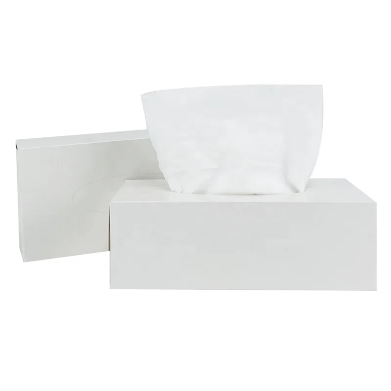 Top Sale Facial Tissue Custom Logo Printed Cheap Soft Wood Pulp Box Facial Tissue Paper For Home Use
