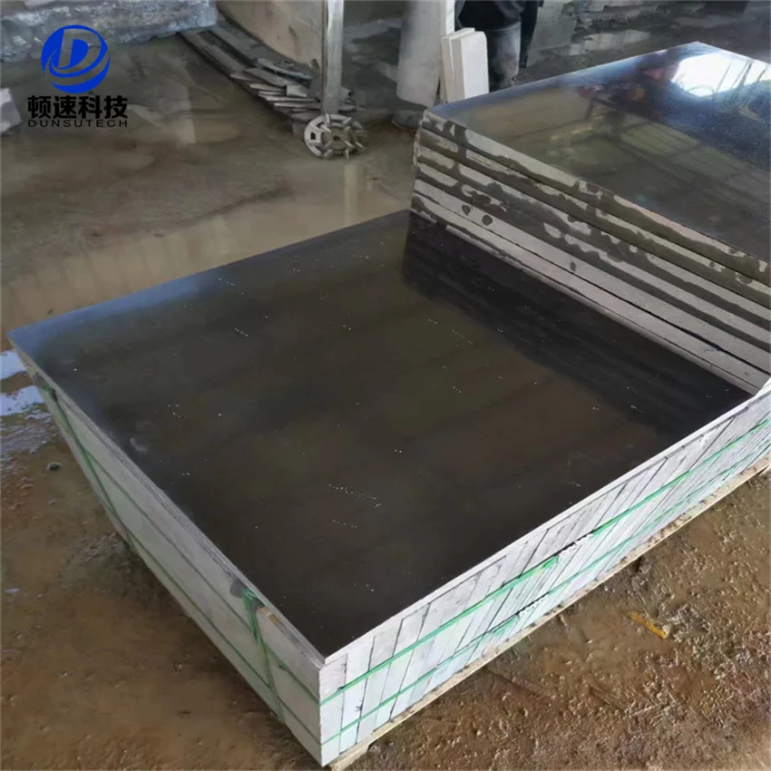 Polished black granite cheap zhanjiang black granite slab